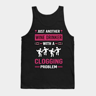 Wine Drinker Clogging Clog Dance Clogger Tank Top